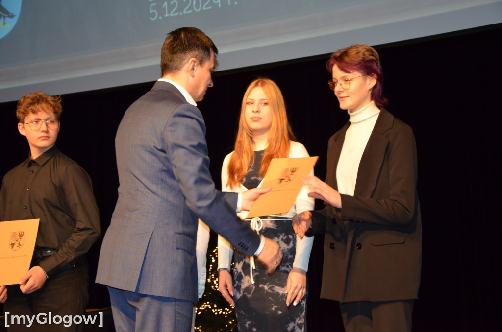 Gala stypendialna szkół średnich w Głogowie