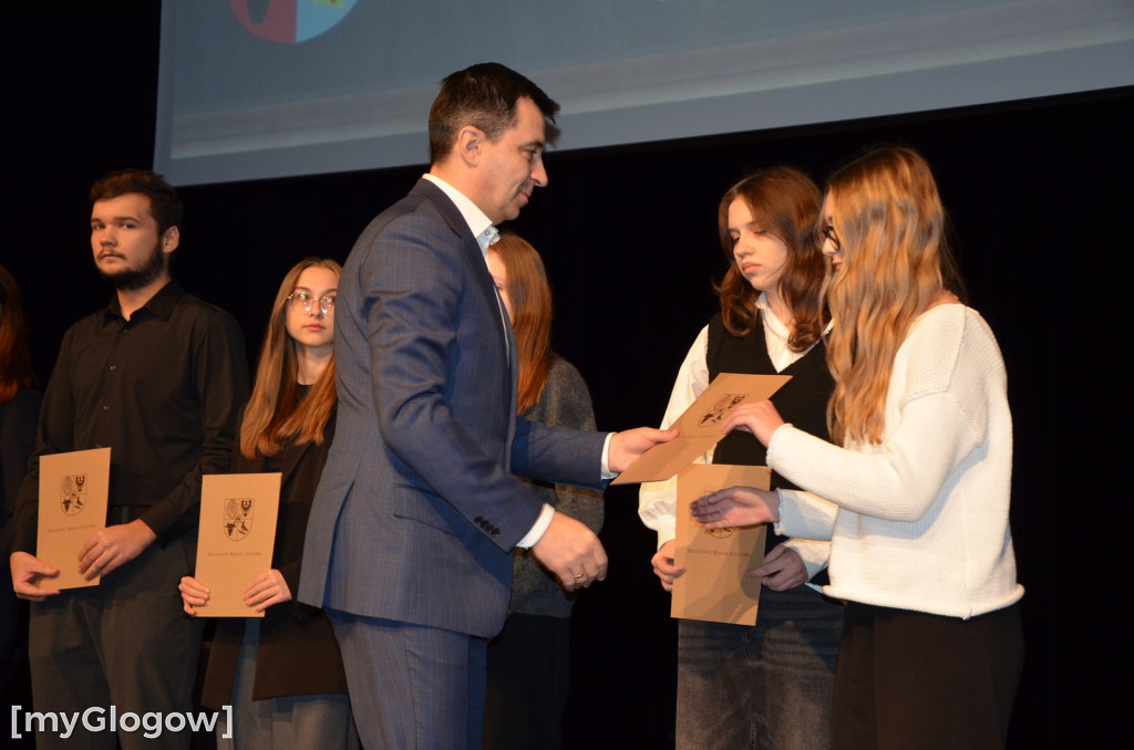Gala stypendialna szkół średnich w Głogowie