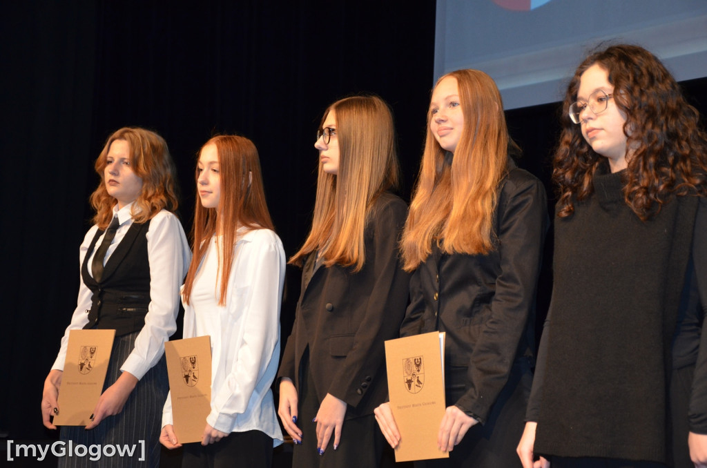 Gala stypendialna szkół średnich w Głogowie