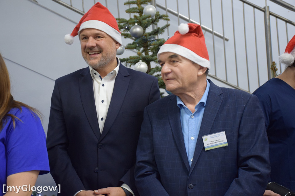 Mikołajki w Głogowskim Szpitalu Powiatowym