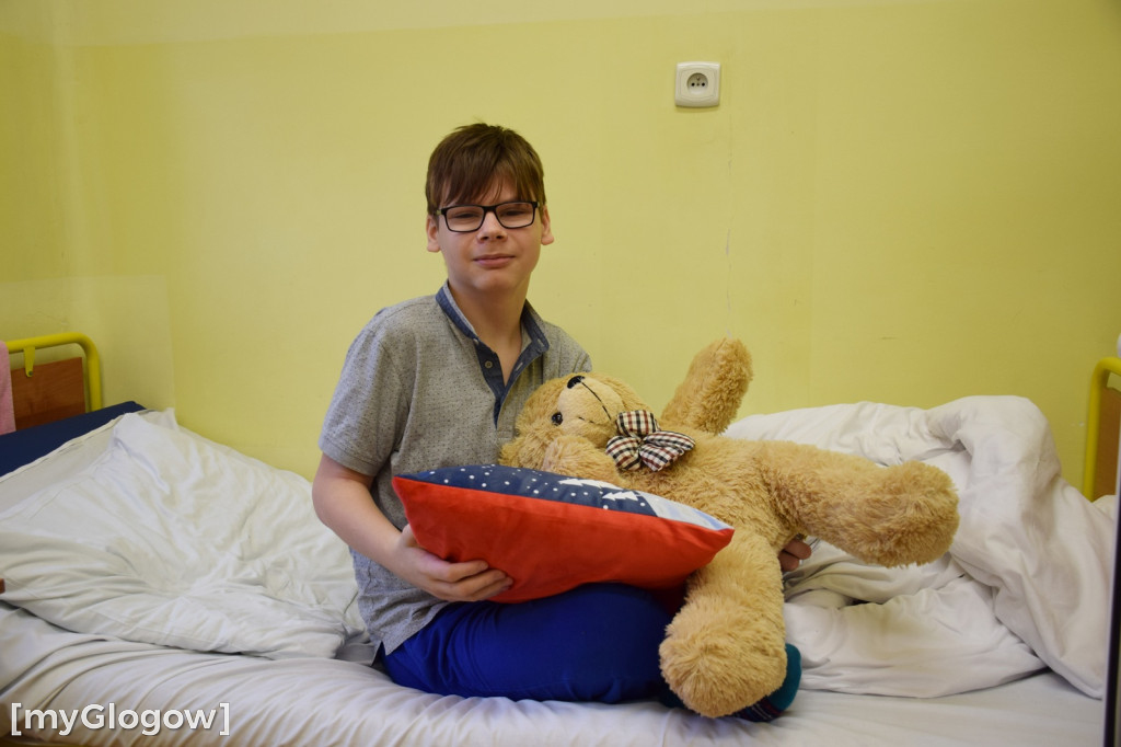 Mikołajki w Głogowskim Szpitalu Powiatowym