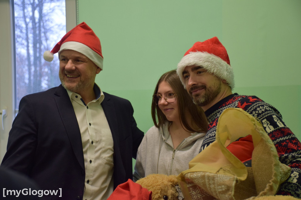 Mikołajki w Głogowskim Szpitalu Powiatowym