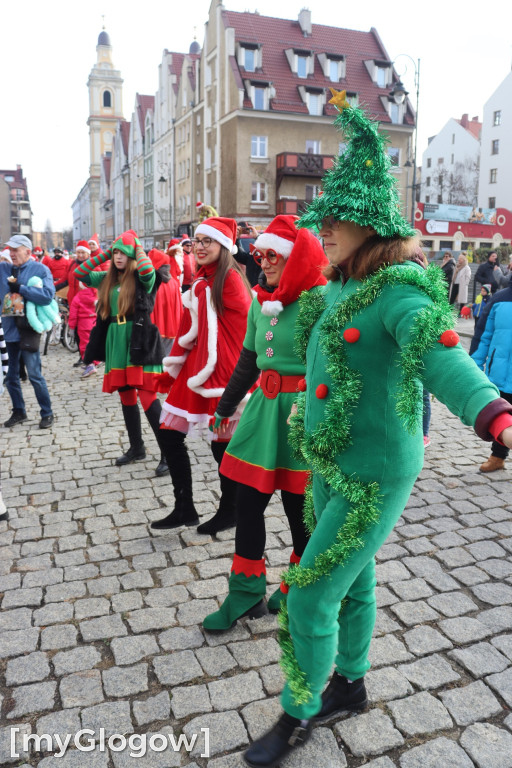 Mikołaje na rowerach