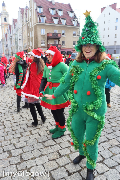 Mikołaje na rowerach