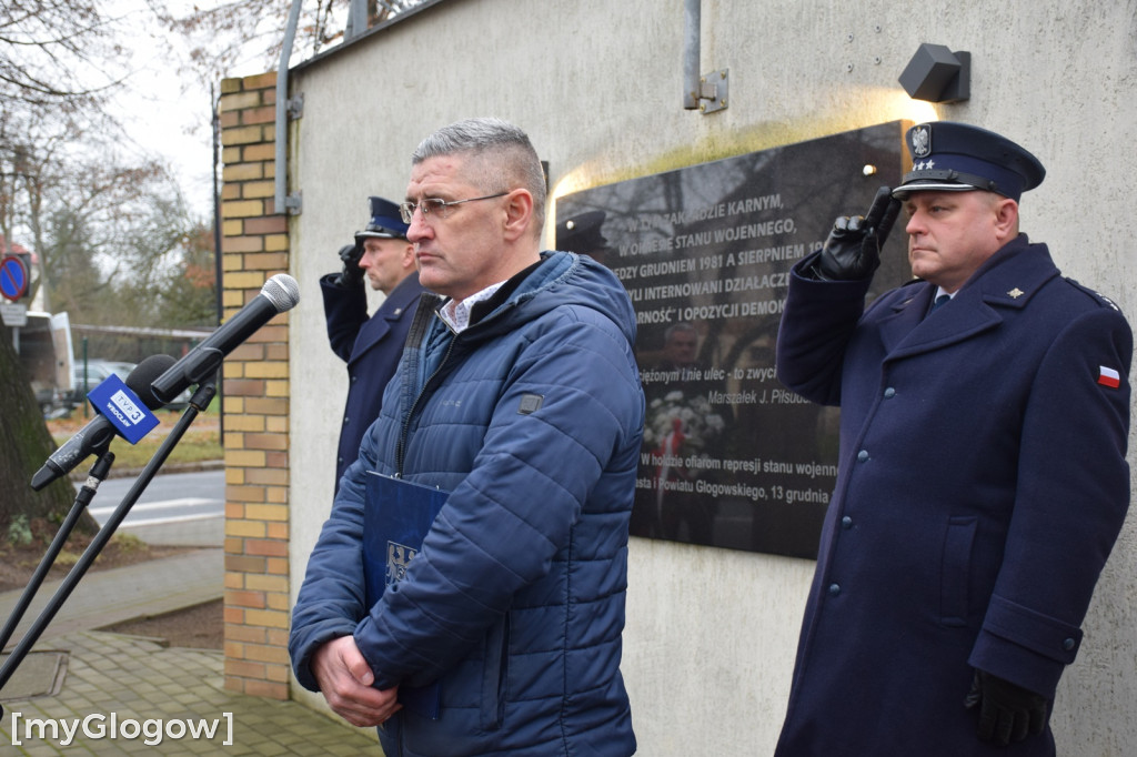 Rocznica 13 grudnia pod ZK w Głogowie