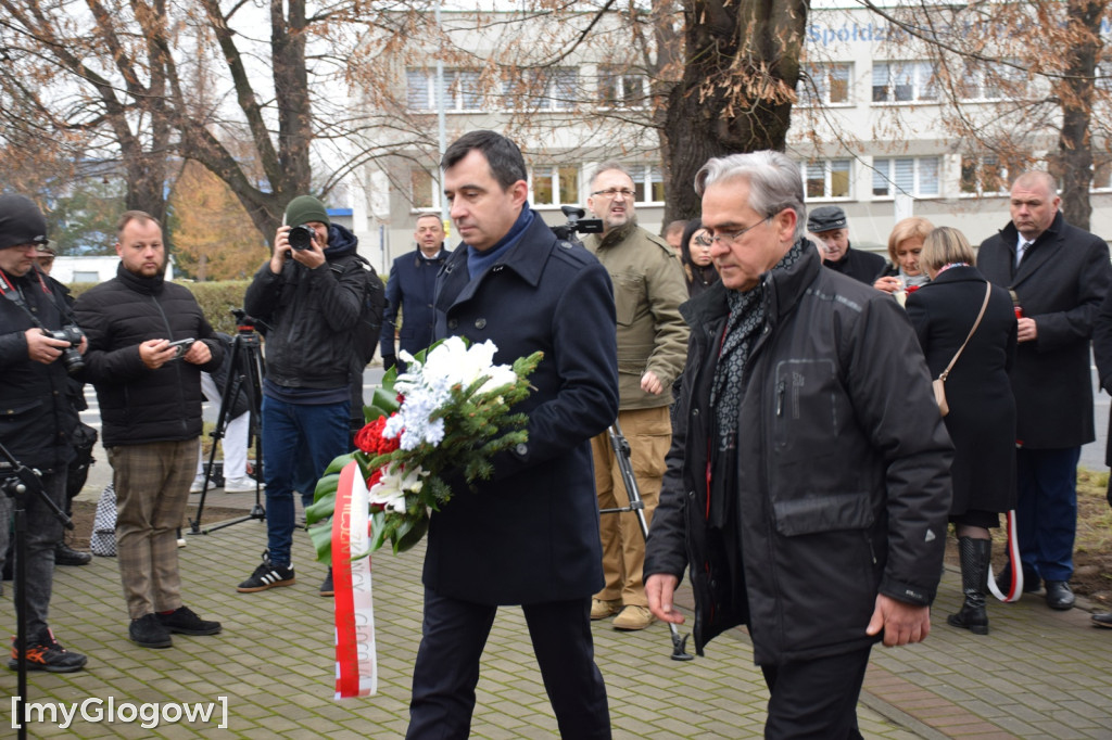 Rocznica 13 grudnia pod ZK w Głogowie