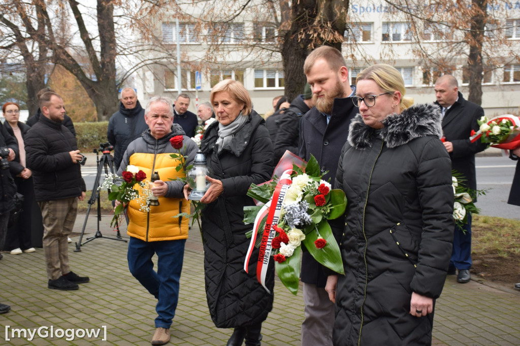 Rocznica 13 grudnia pod ZK w Głogowie