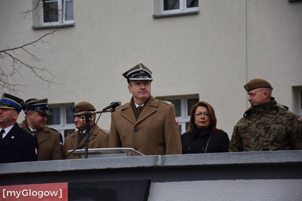 Przysięga wojskowa w Głogowie