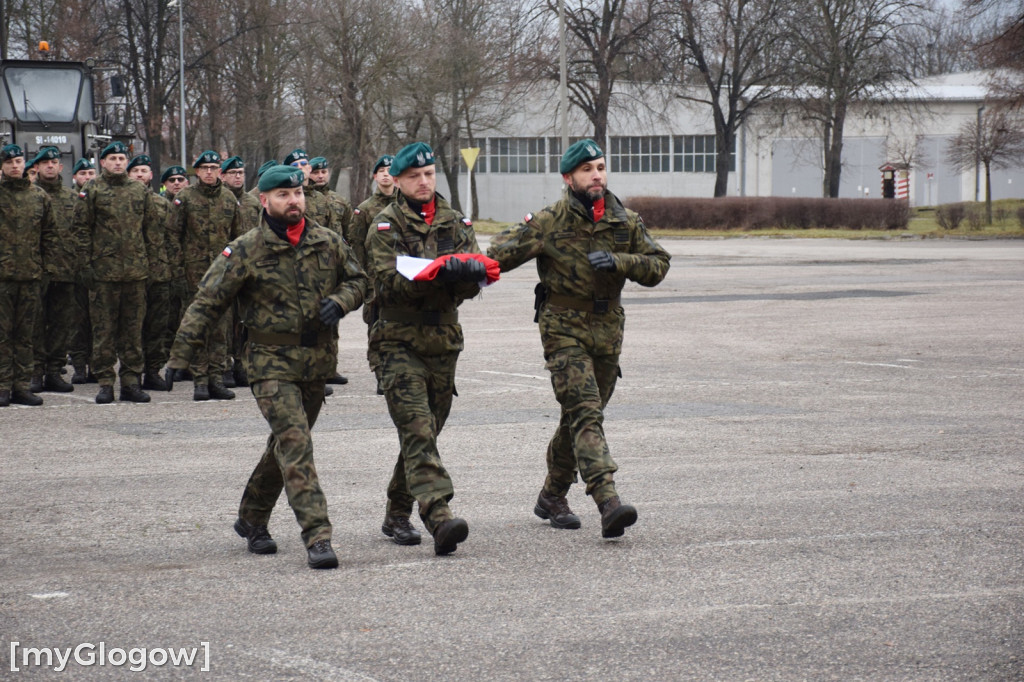 Przysięga wojskowa w Głogowie