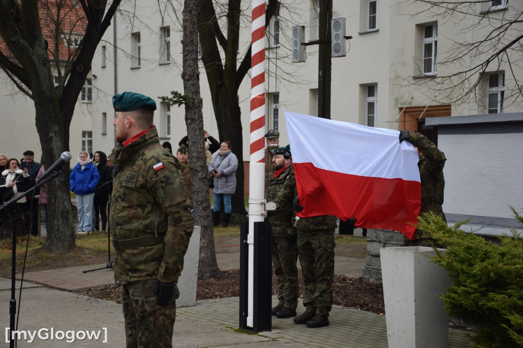 Przysięga wojskowa w Głogowie