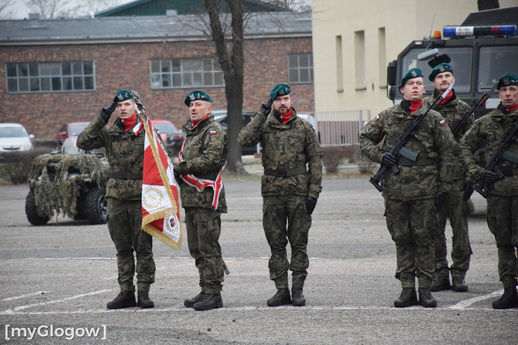 Przysięga wojskowa w Głogowie