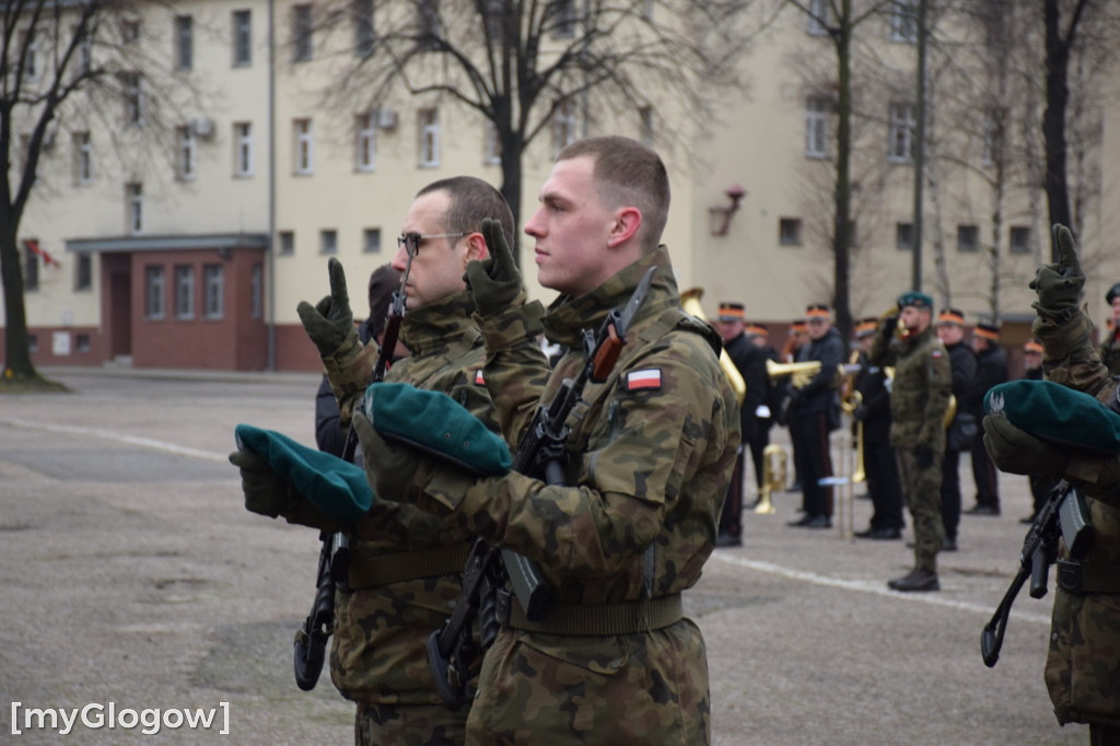 Przysięga wojskowa w Głogowie