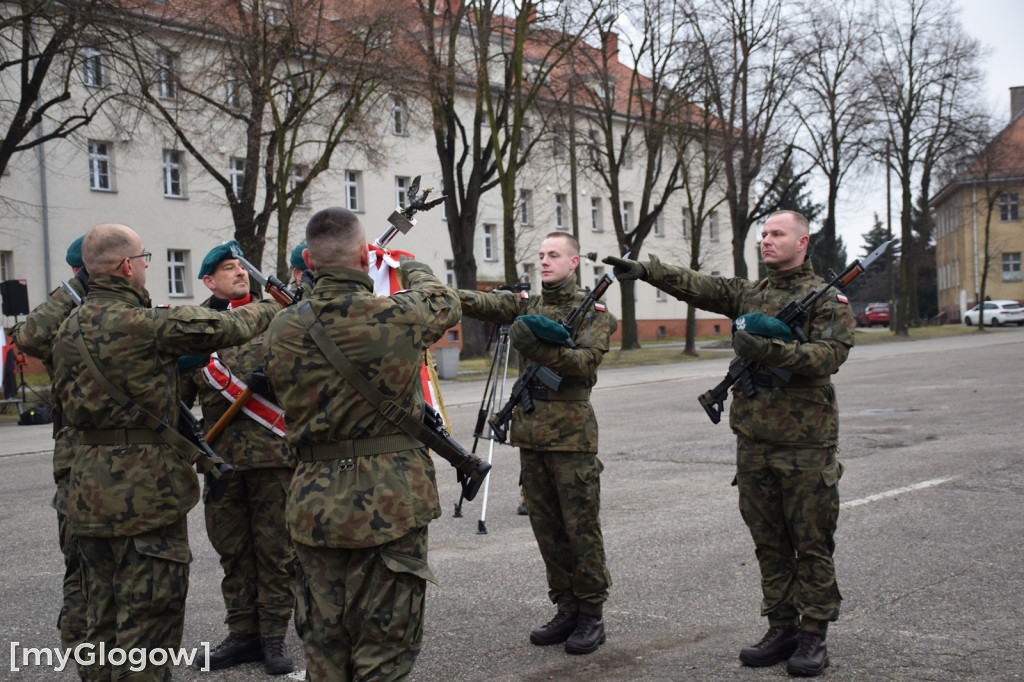 Przysięga wojskowa w Głogowie