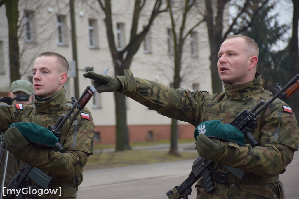 Przysięga wojskowa w Głogowie