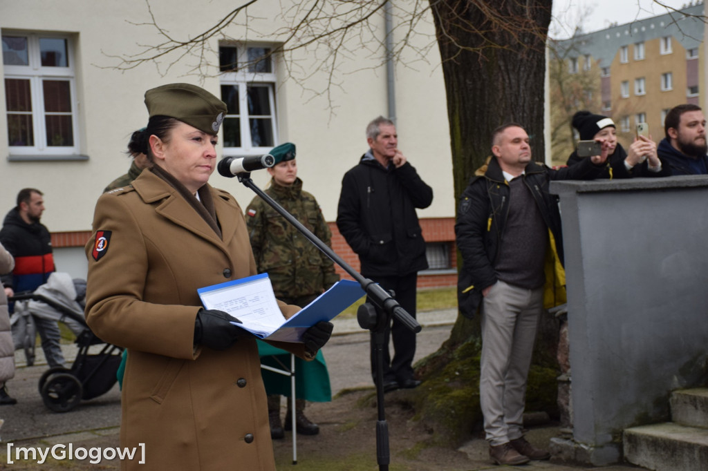 Przysięga wojskowa w Głogowie