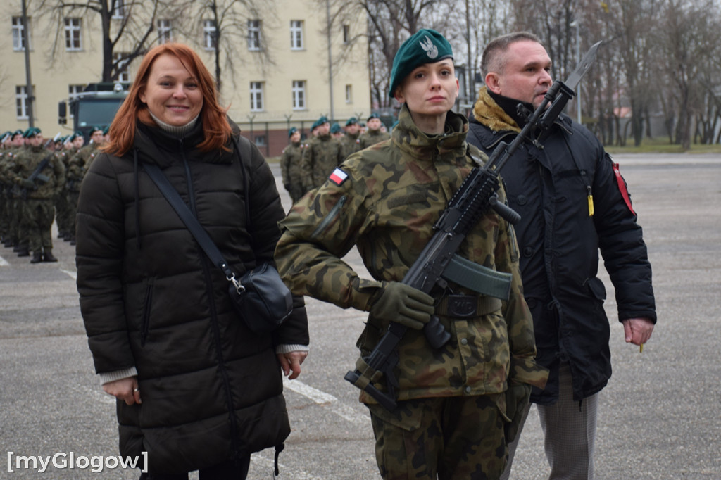 Przysięga wojskowa w Głogowie