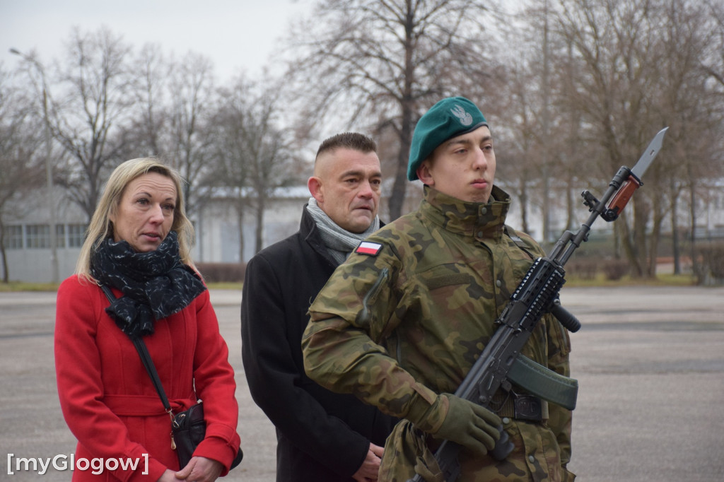 Przysięga wojskowa w Głogowie