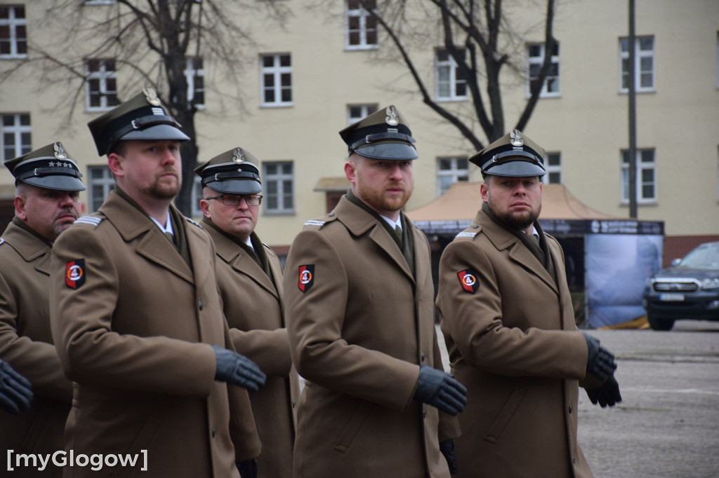 Przysięga wojskowa w Głogowie