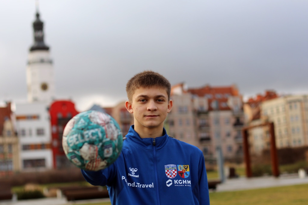 Oliver Paśko po debiucie w Chrobrym Głogów