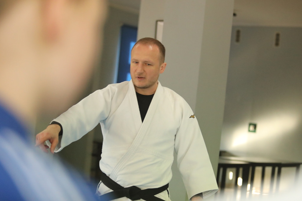 Pierwszy trening judo na ferie
