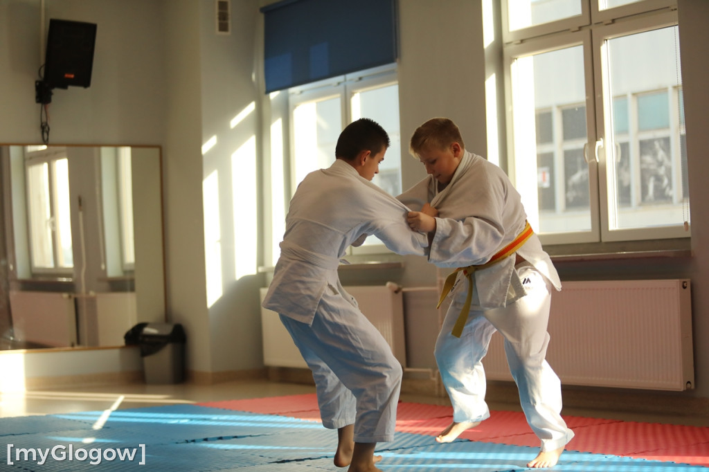 Pierwszy trening judo na ferie