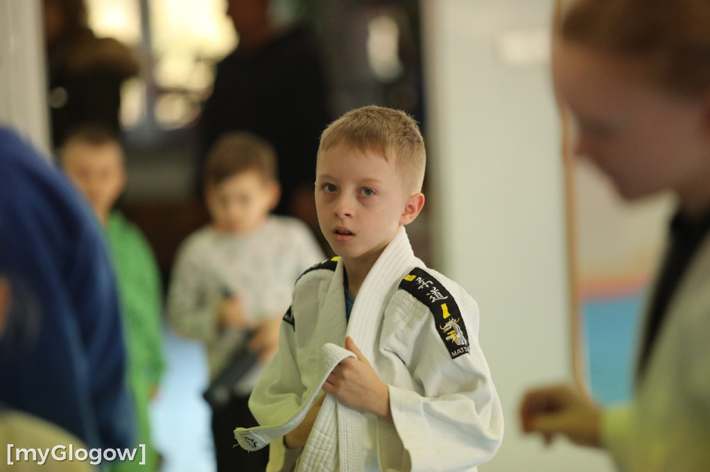 Pierwszy trening judo na ferie