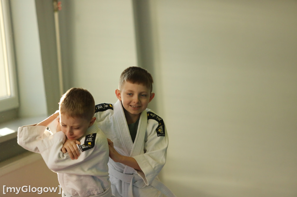 Pierwszy trening judo na ferie