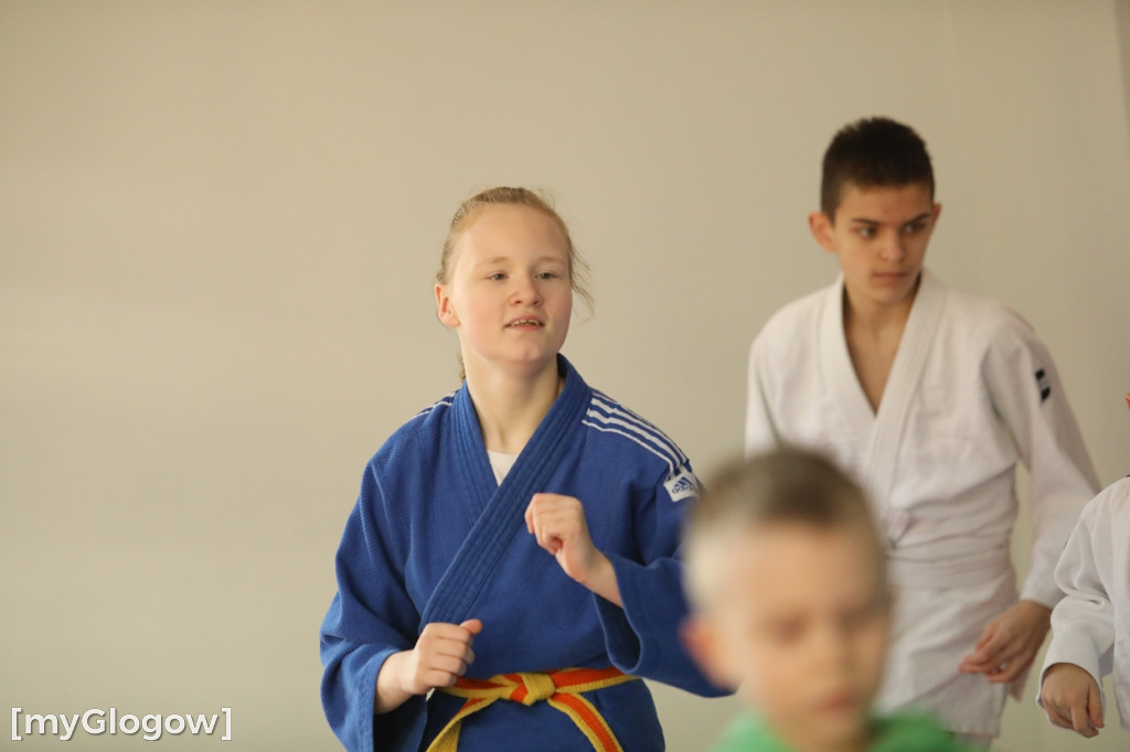 Pierwszy trening judo na ferie