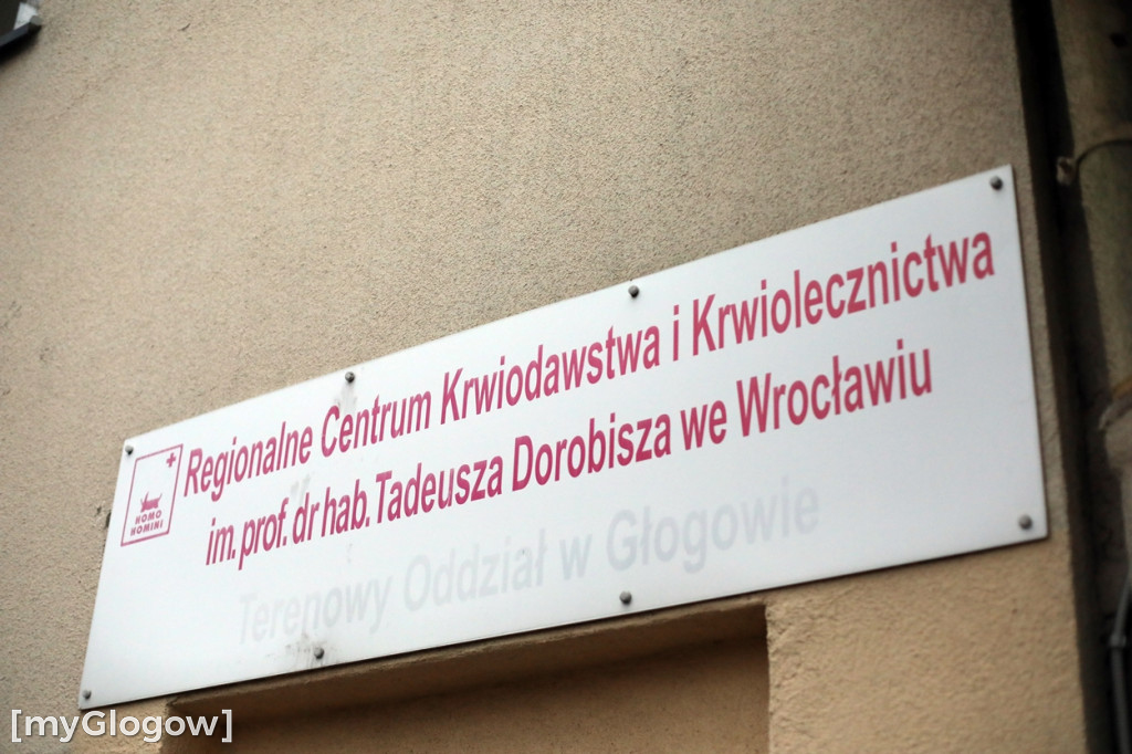 Głogowianie tłumnie odpowiedzieli na apel o krew
