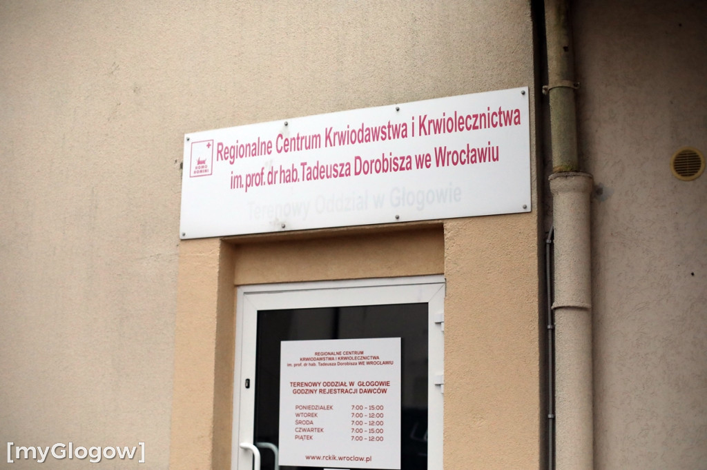 Głogowianie tłumnie odpowiedzieli na apel o krew