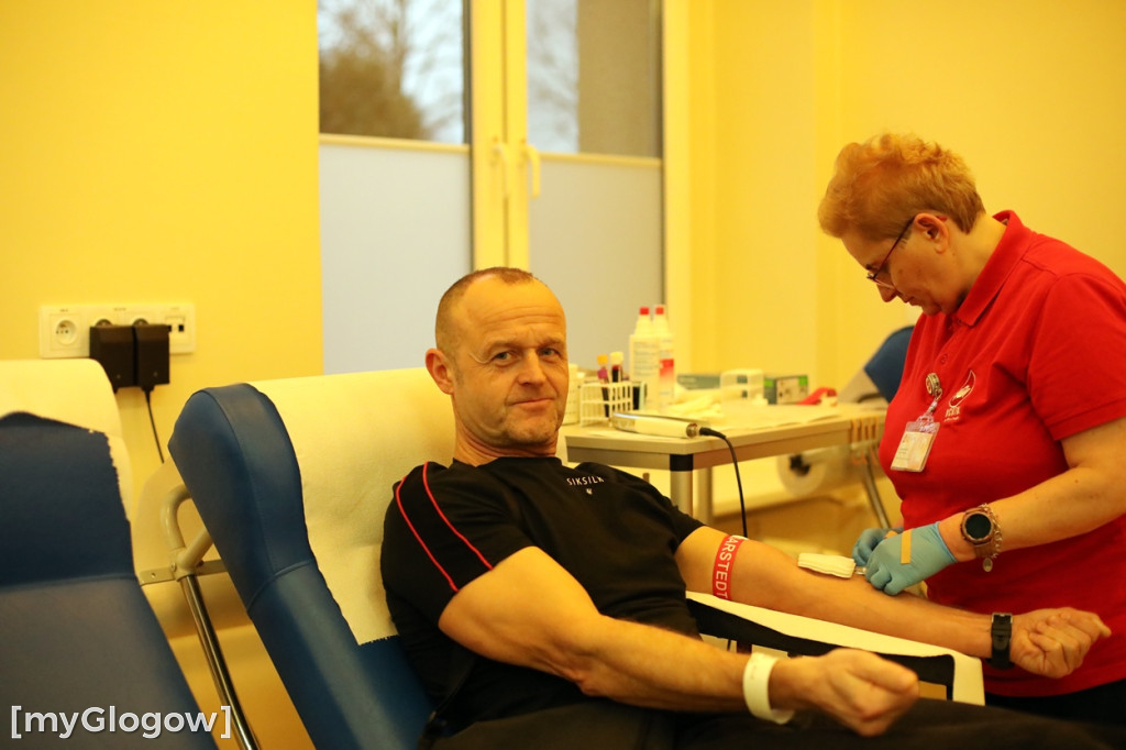 Głogowianie tłumnie odpowiedzieli na apel o krew