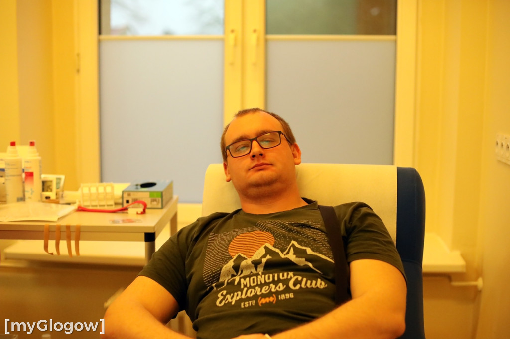 Głogowianie tłumnie odpowiedzieli na apel o krew
