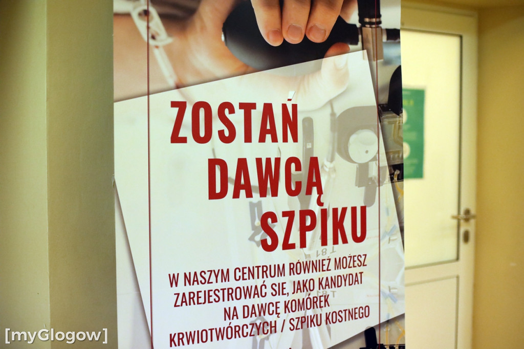 Głogowianie tłumnie odpowiedzieli na apel o krew