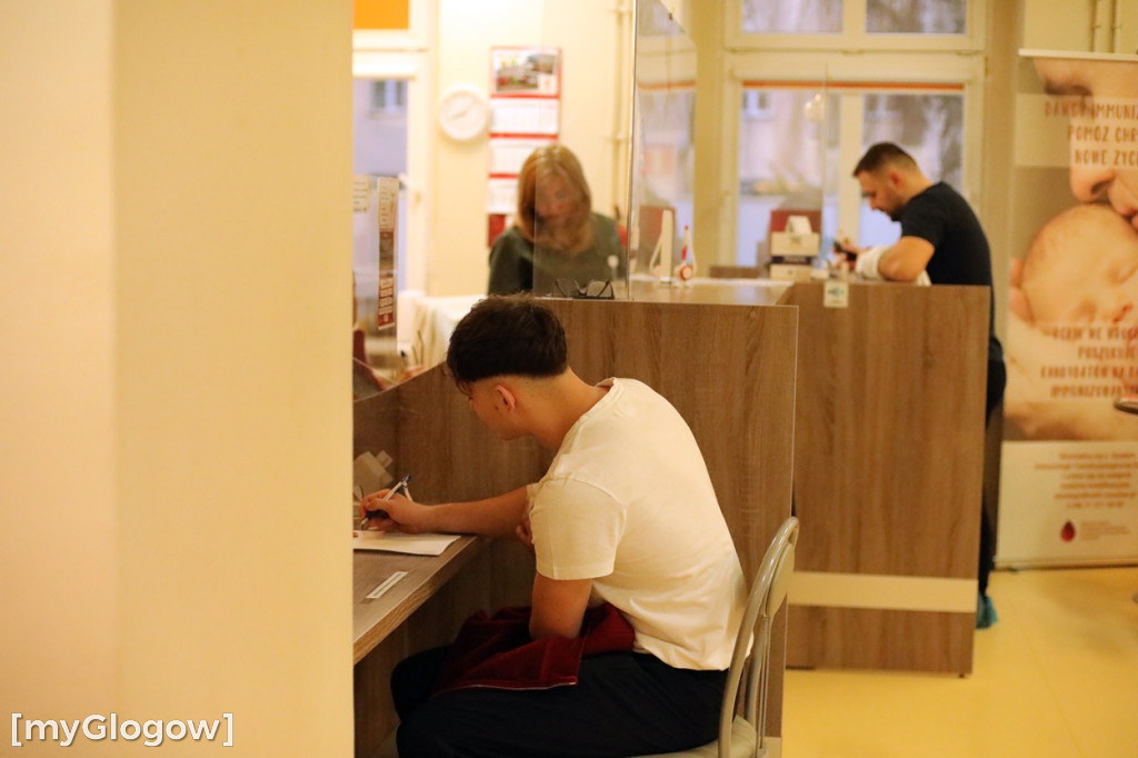 Głogowianie tłumnie odpowiedzieli na apel o krew