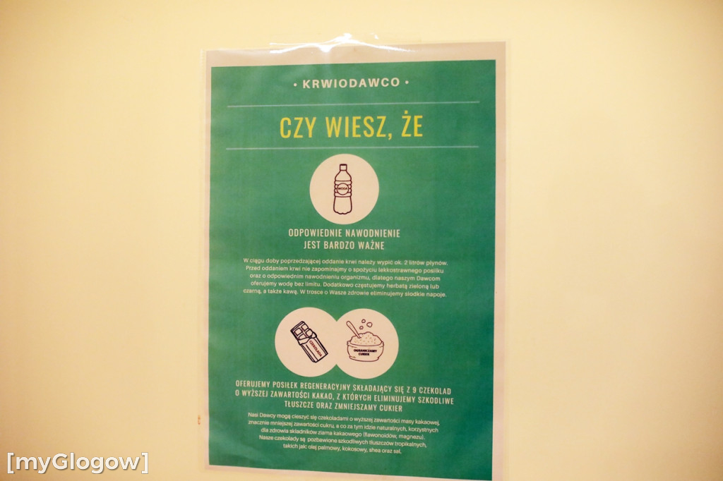 Głogowianie tłumnie odpowiedzieli na apel o krew