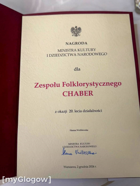 Chabry mają 20 lat