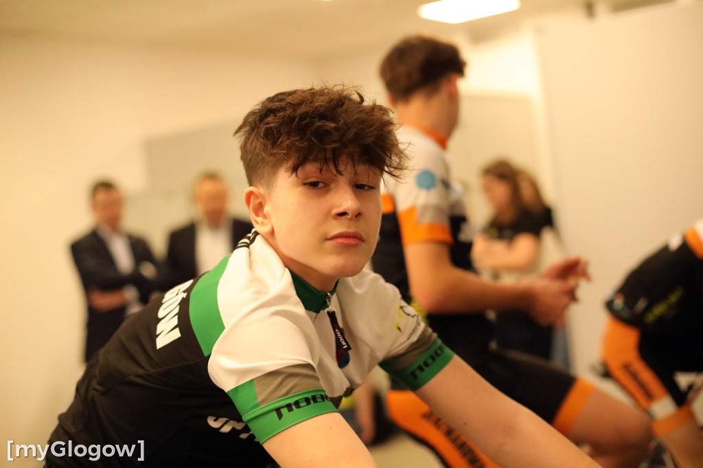 Nowoczesna sala treningowa dla kolarzy