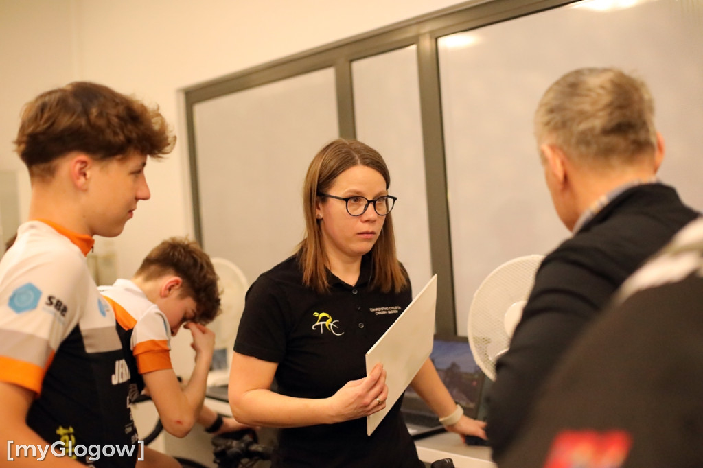 Nowoczesna sala treningowa dla kolarzy