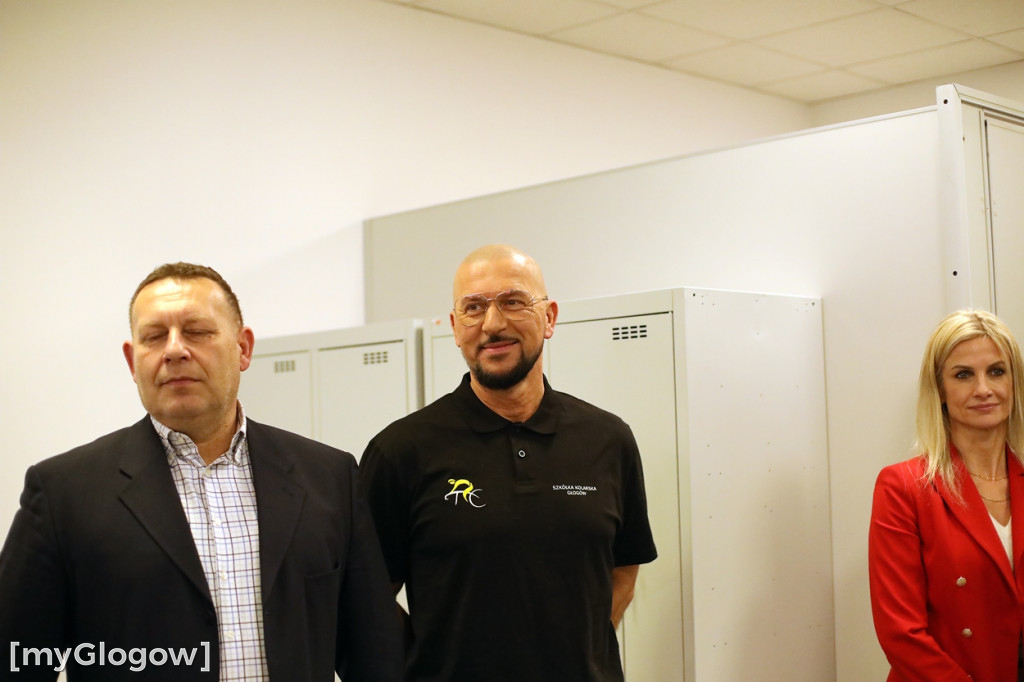 Nowoczesna sala treningowa dla kolarzy