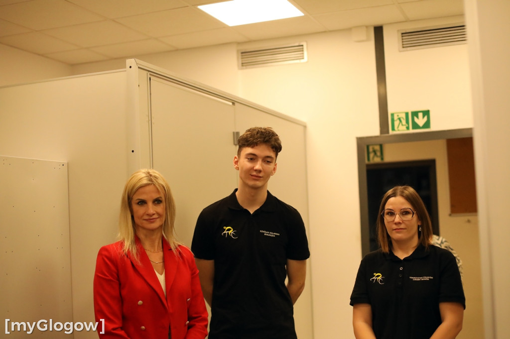 Nowoczesna sala treningowa dla kolarzy