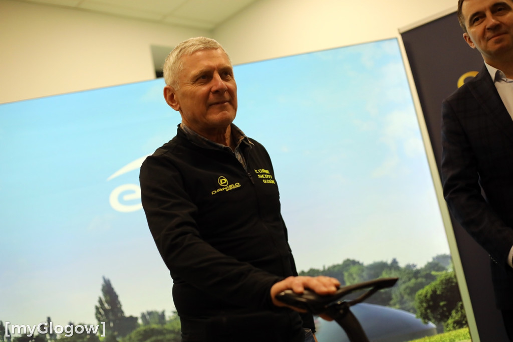 Nowoczesna sala treningowa dla kolarzy