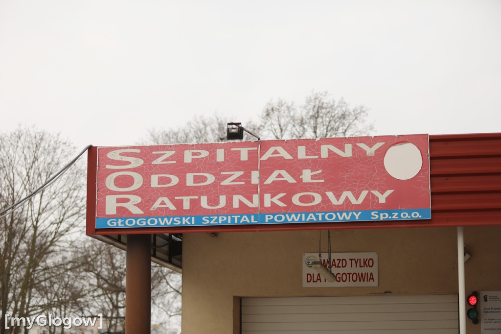 Trwa remont SOR-u w Głogowie