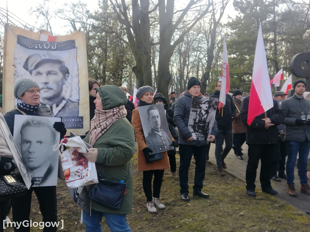 Marsz Pamięci Żołnierzy Wyklętych w Głogowie