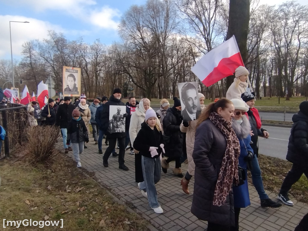 Marsz Pamięci Żołnierzy Wyklętych w Głogowie