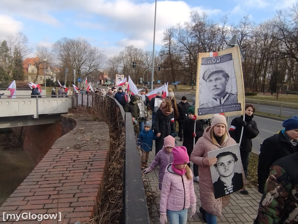 Marsz Pamięci Żołnierzy Wyklętych w Głogowie