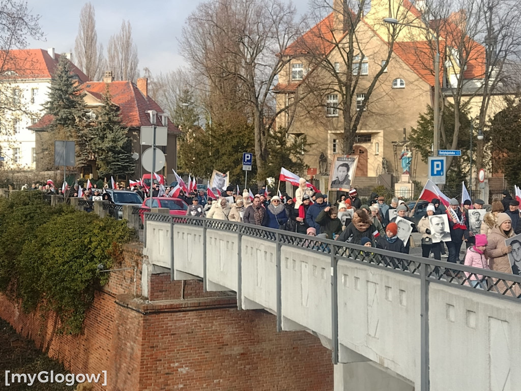 Marsz Pamięci Żołnierzy Wyklętych w Głogowie