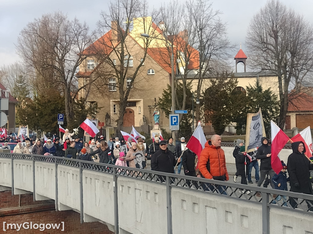 Marsz Pamięci Żołnierzy Wyklętych w Głogowie