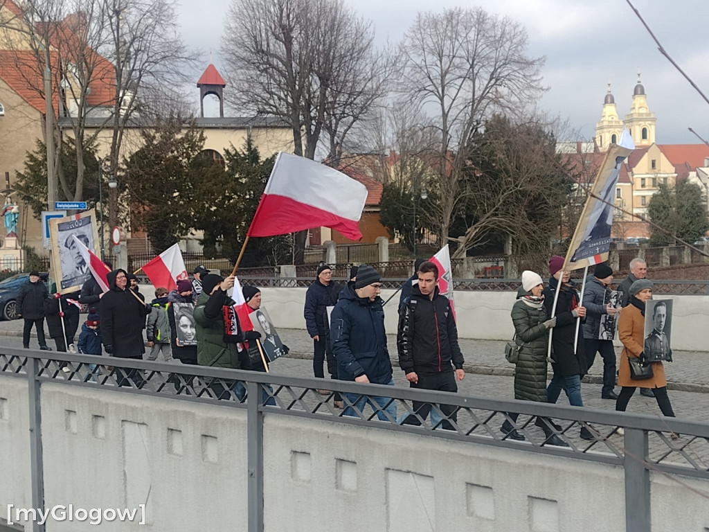 Marsz Pamięci Żołnierzy Wyklętych w Głogowie