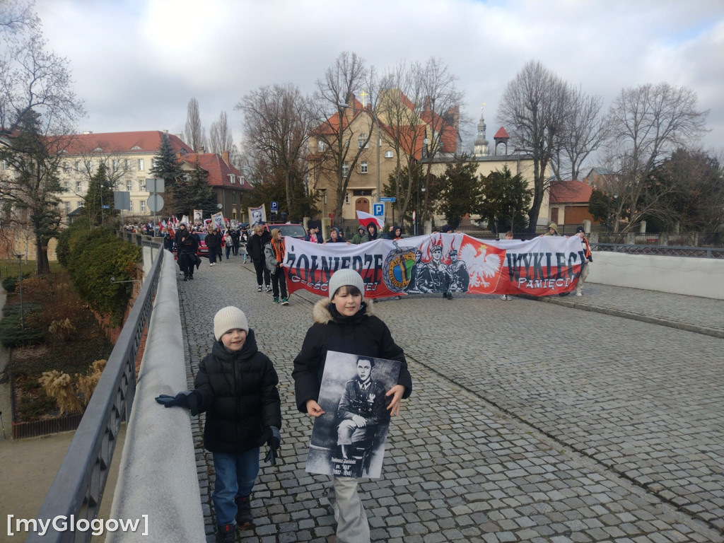 Marsz Pamięci Żołnierzy Wyklętych w Głogowie