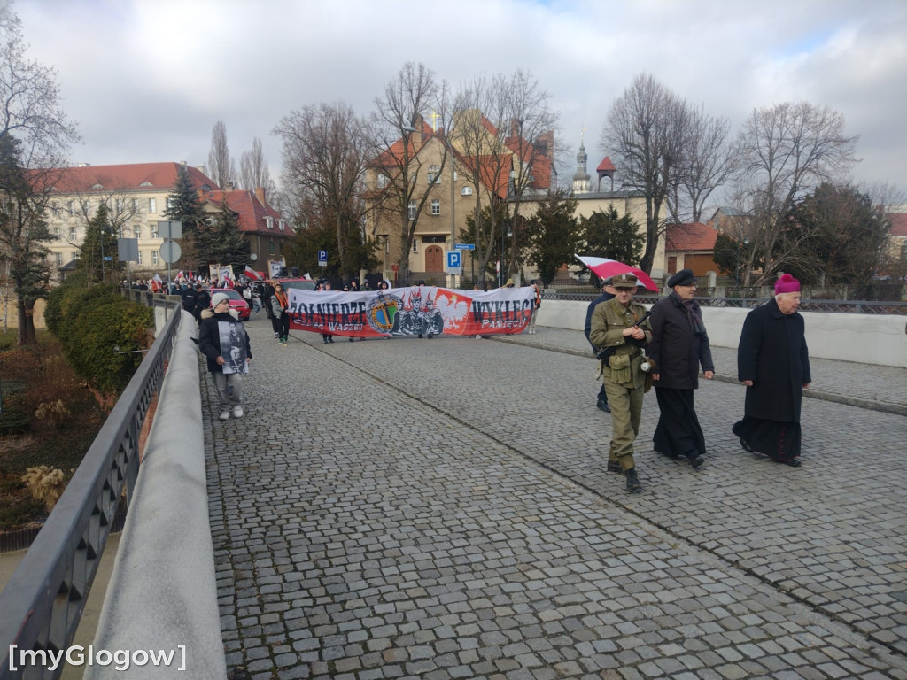 Marsz Pamięci Żołnierzy Wyklętych w Głogowie